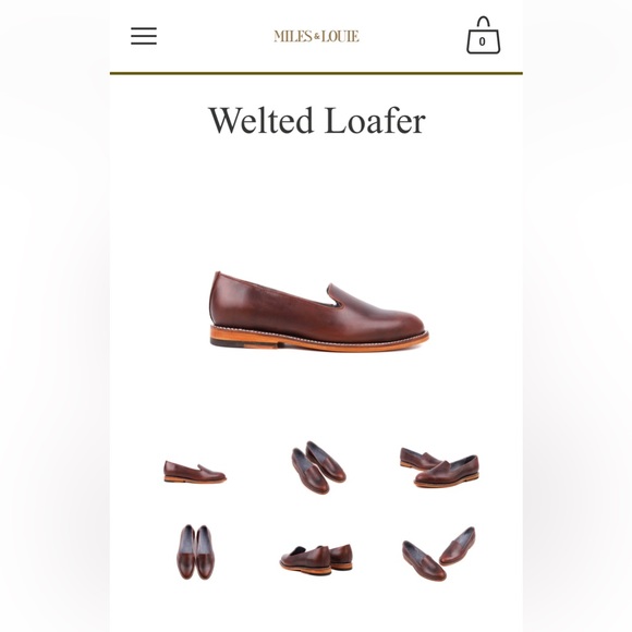 Miles and Louie Women’s Loafer (Brown Leather) - Picture 9 of 9